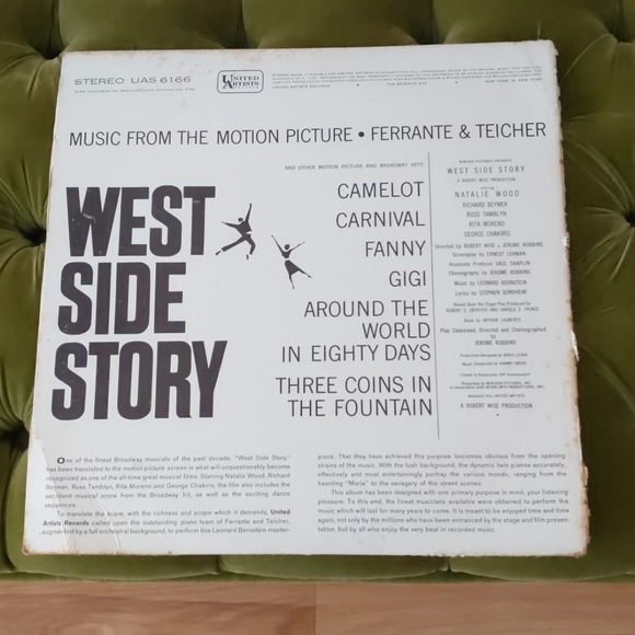 West Side Story Album Record- vinyl - Picture 2 of 2